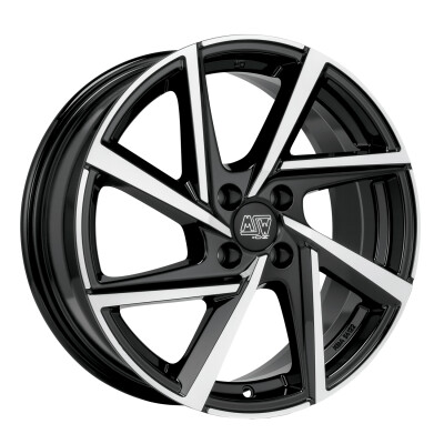 MSW msw 80-4 gloss black full polished 15"
             W19384002T56