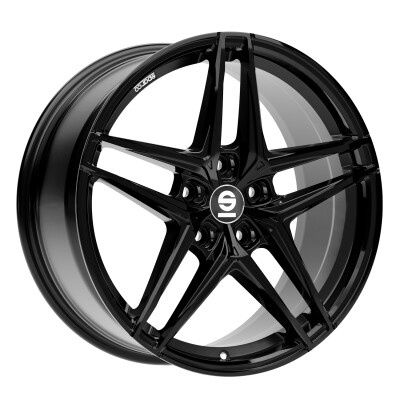 Sparco sparco record gloss black 19"
             W29096503C5
