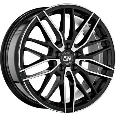 MSW msw 72 gloss black full polished 18"
             W19279500T56