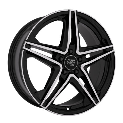 MSW msw 31 gloss black full polished 18"
             W19411503T56
