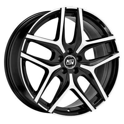 MSW msw 40 gloss black full polished 18"
             W19326502T56