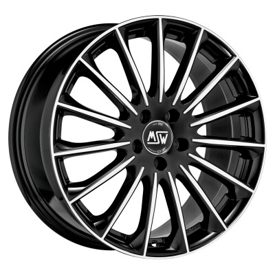 MSW msw 30 gloss black full polished 19"
             W19345504T56