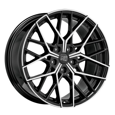 MSW msw 74 gloss black full polished 19"
             W19351501T56