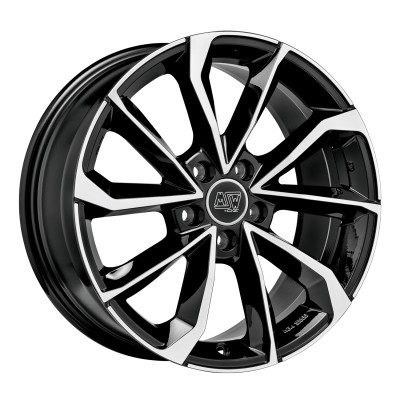 MSW msw 42 gloss black full polished 18"
             W19354503T56